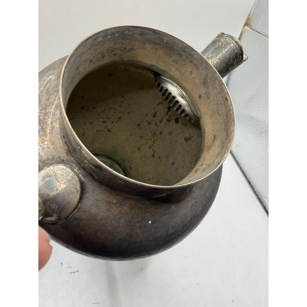 Prohibition Meriden Hammered Silver Plate Cocktail Shaker ArtDeco 1927 Fast Ship